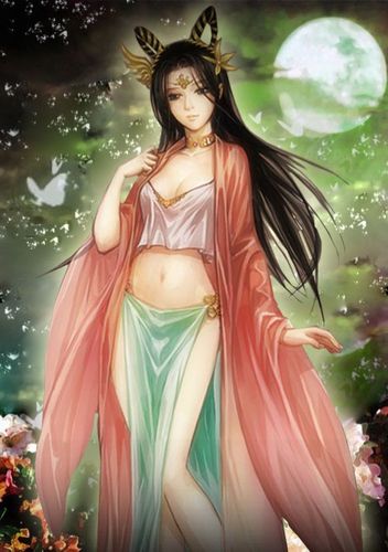 三国杀 貂蝉原图