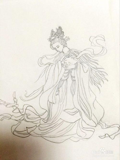 嫦娥怎么画最简单