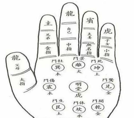 手相八卦十二宫,掌握小诀窍,自己就能看手相