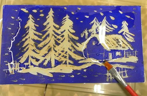 【转载】脱胶版画制作方法