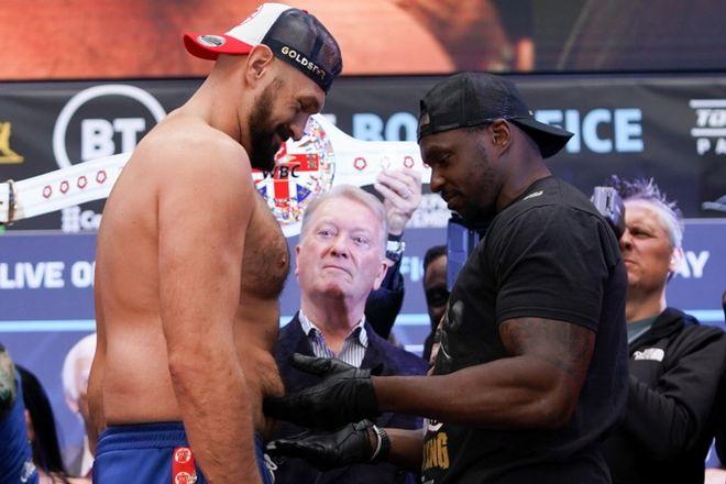 重量级大战一触即发泰森富里vs迪廉怀特称重结束有ko发生吗