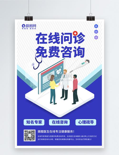在线问诊免费咨询海报