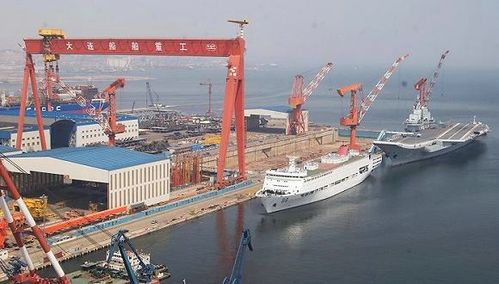 中国造船业有多厉害两大军舰造船厂规模庞大海军又要下饺子了