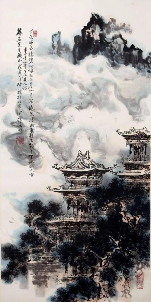 精彩早知道多少楼台烟雨中何镜涵绘画作品展即将开展