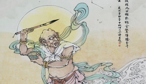 魁星 指北斗七星中前四颗星 即