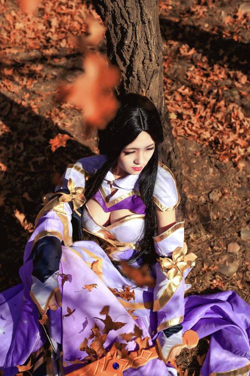 王者荣耀露娜紫霞仙子cosplay