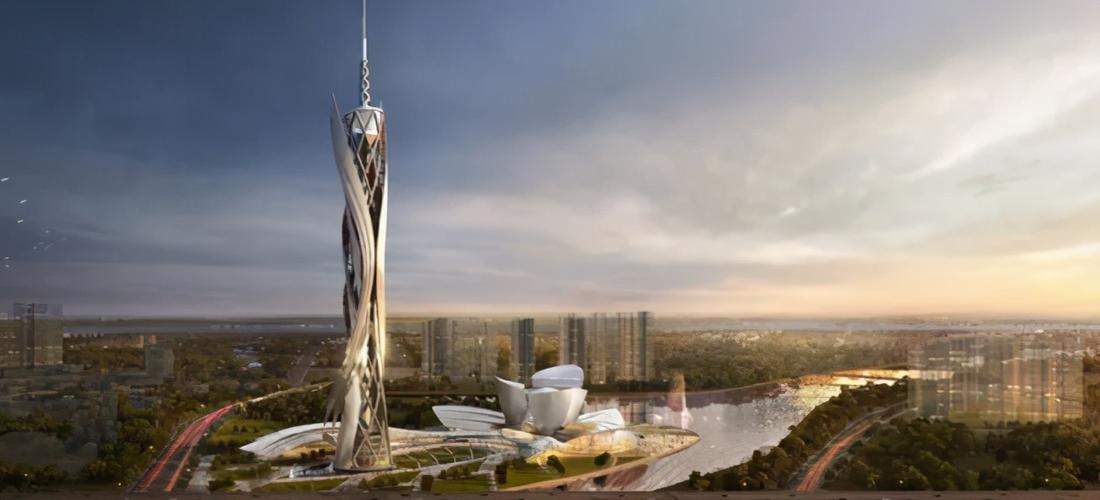 定了!顺德塔总高488米,超越珠江新城西塔