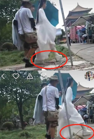 《良言写意》路透照公开,罗云熙身材瘦削,"鞋底"成亮点