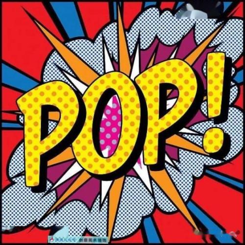 11张色彩极具设计感的波普风装饰画作品_艺术