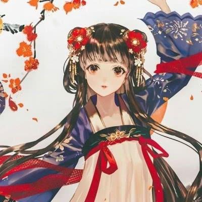 女生古装卡通头像图片