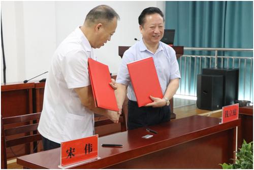 固镇县人民医院与中科大附一院西区(安徽省肿瘤医院)举行肿瘤专科医