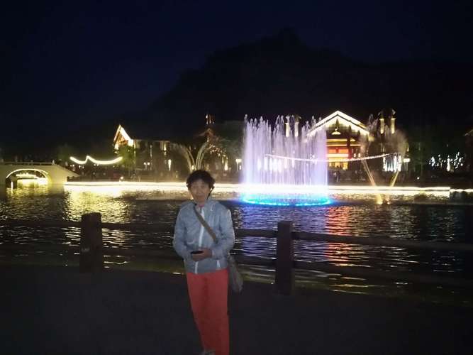 蓟县塞外江南夜景