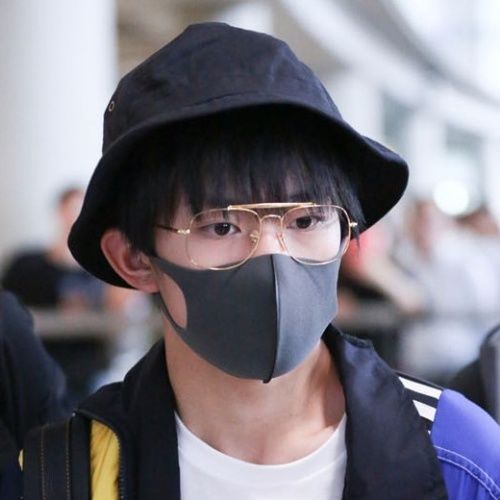 tfboys易烊千玺同款别针渔夫帽盆帽子男女生春夏秋四季嘻哈街舞帽【2