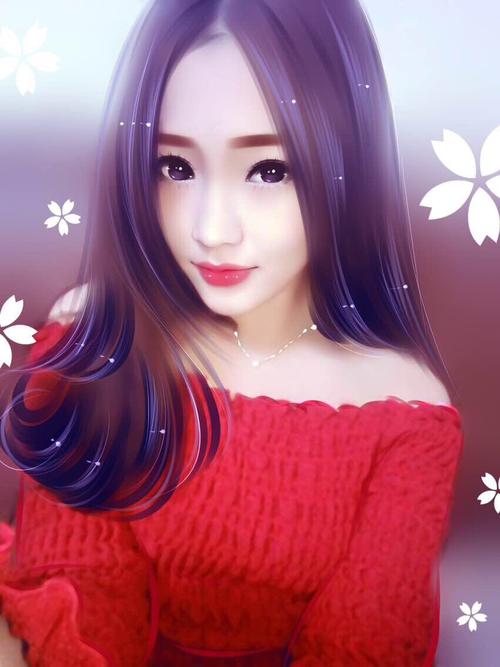 非常美丽的女人