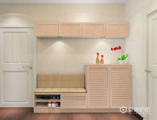 玄关板凳式鞋柜怎样设计玄关板凳式鞋柜图片