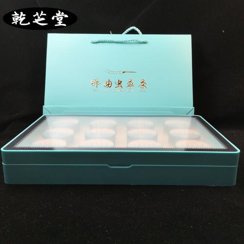 那曲虫草小罐茶 虫草茶2条虫草装 养生茶高端礼盒装12