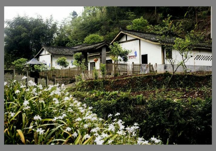 沐川桃源山居一四川省环境优美示范村庄,省重点公园,集沐川民俗,农耕