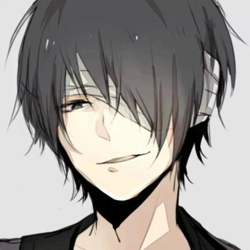 跪求一些冷酷帅哥的图片,最好是一边头发遮住一半脸的