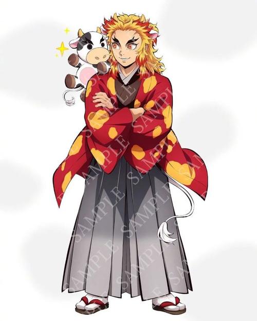 鬼灭之刃:鬼灭祭 "动画二周年纪念祭"牛年角色样图