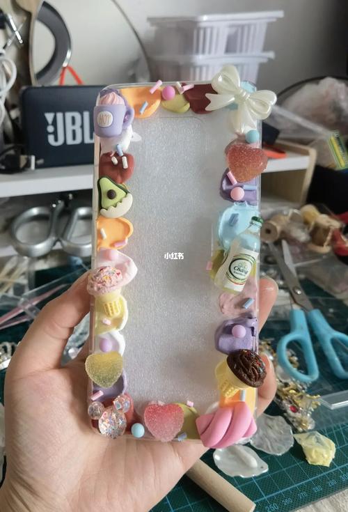 自制奶油胶手机壳_手机壳_奶油胶_奶油胶手机壳_兴趣爱好_手工