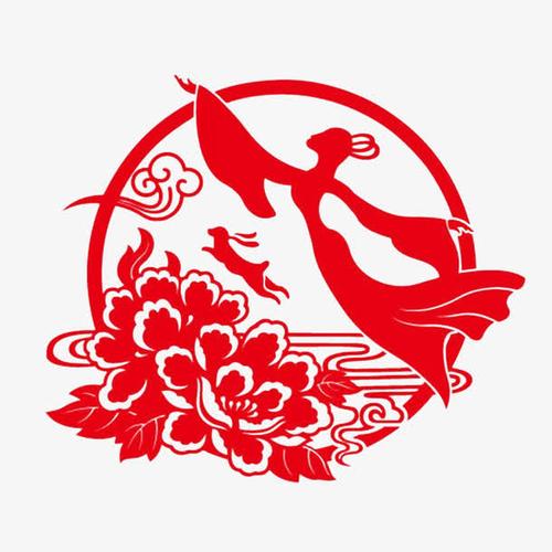 关键词 : 嫦娥,剪纸,仙女,中秋