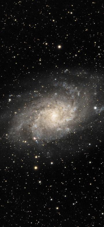 山峰上的星空景色