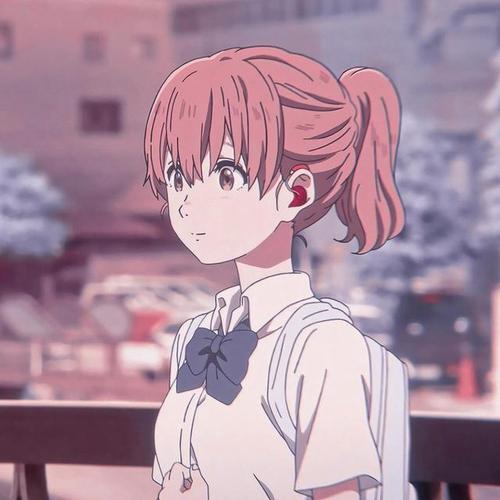 「第19期」动漫情头:声之形 石田将也/西宫硝子 无水印情侣头像