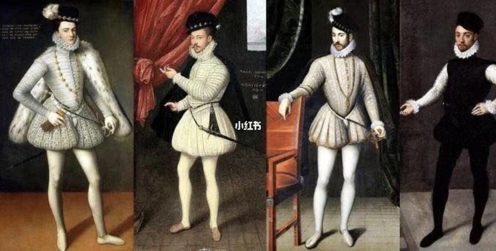 中世纪的欧洲男人喜欢戴假发,穿白色丝袜. 许多男性比