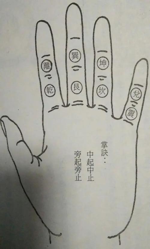 九星山法秘诀——收山翻卦掌的使用及二十四山收山图大全