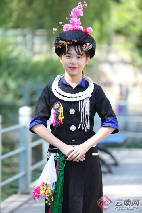 视频快看民族团结方阵里有16朵云南花