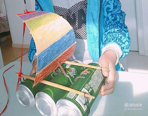 易拉罐手工制作帆船看完你就知道了