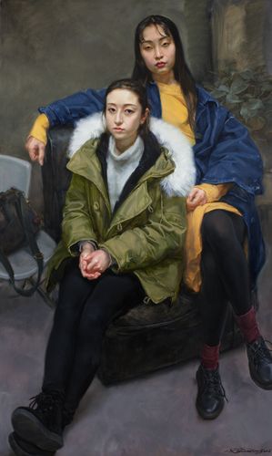 于小冬油画展作品选