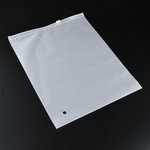 厂家定制磨砂拉链袋 礼品袋服装t恤自封包装袋 定制印刷logo