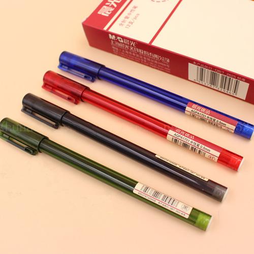 晨光签字笔中性笔学生批发