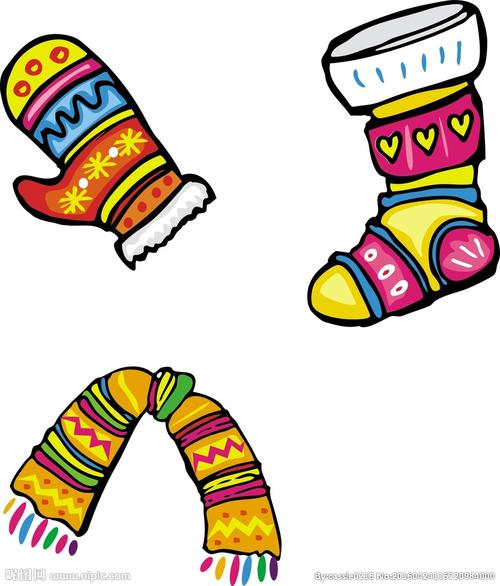 手套 袜子 围巾图片