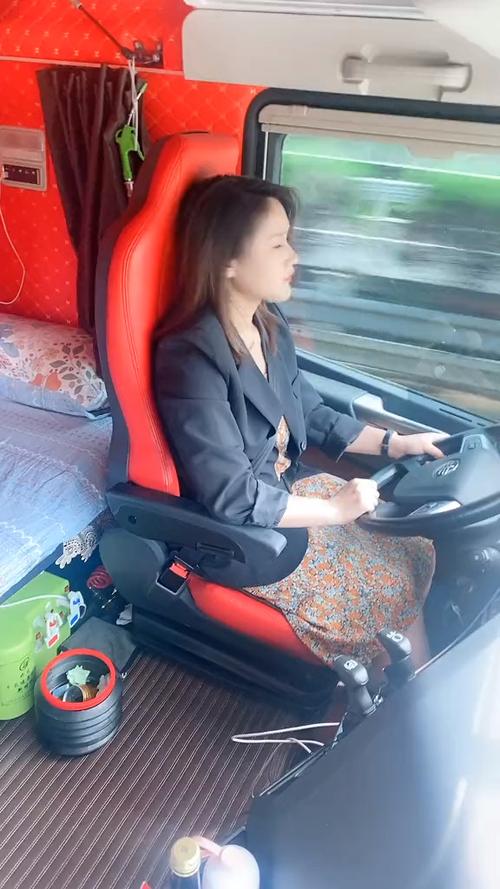 货车女司机当自强_女司机上路_生活记录_日常片段