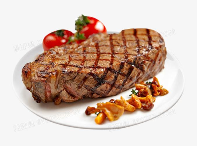 牛排海报卡通牛排烤牛排黑椒牛排煎牛排西餐厅牛排宣传促销海报png