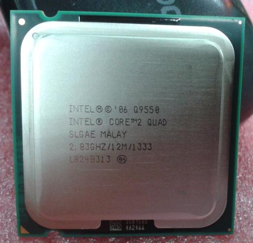intel酷睿2四核q9550 cpu 775针