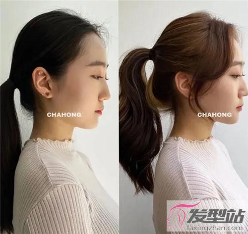 女生马尾怎么扎好看 韩系马尾扎发技巧