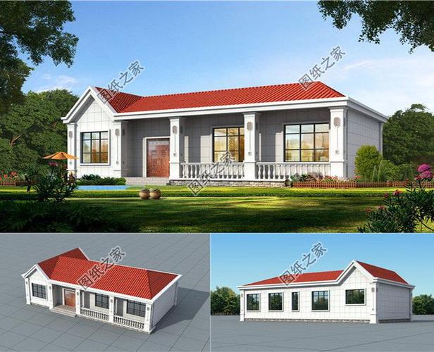 2020农村新款别墅图,户型合理,拿回家就能建