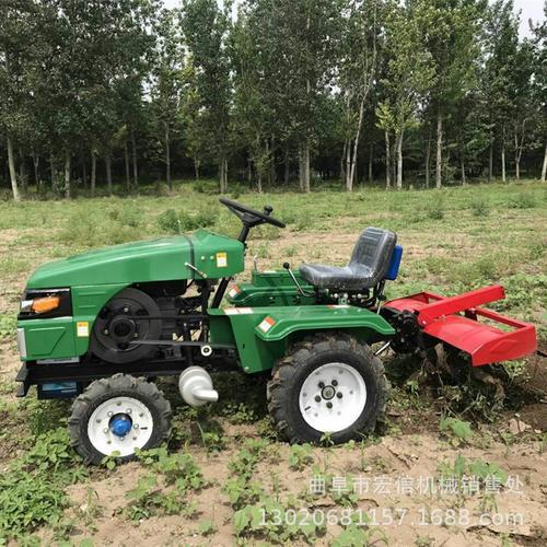 农用土壤耕地四轮拖拉机低矮型大棚松土机厂家供应两驱四驱四轮车