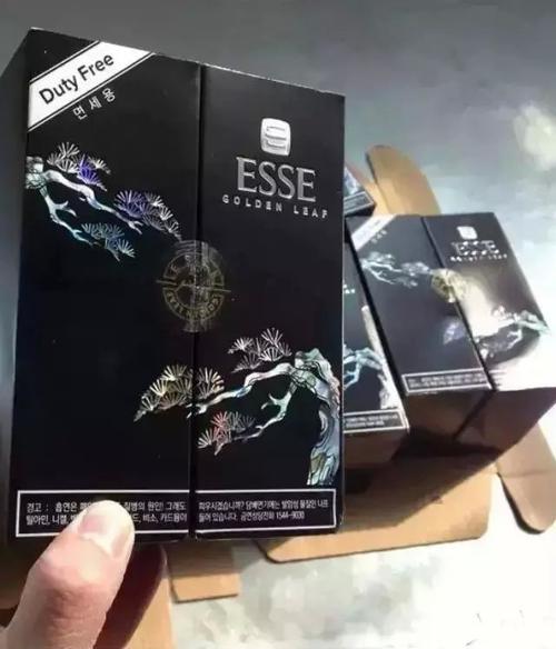 韩国esse带松树图案的烟多少钱一盒