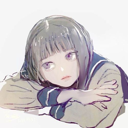 〖七〗女生头像 手绘个性软萌傲娇高冷搞怪头像高清贴吧p站自截 萌女