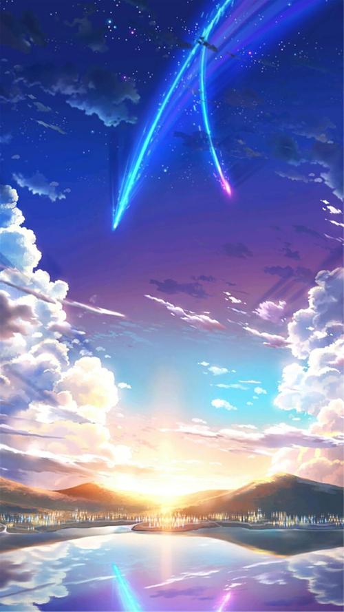 日本动漫《你的名字》唯美场景