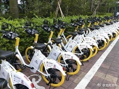 滴滴公司投放共享电动自行车,深圳交警:非法投放