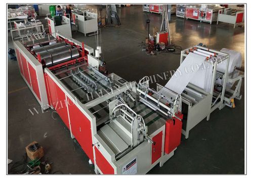 厂家生产编织袋制袋机 编织袋缝纫机 塑料编织切缝一体机