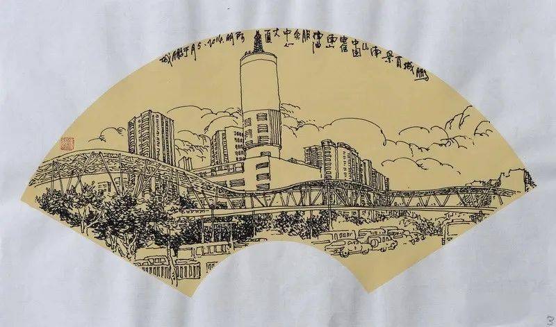 扇面百景