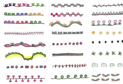 手抄报边框素材