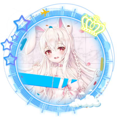 陪玩厅 点唱厅等头像框模板 底图 素材 字体 私拜师私 合作公会私