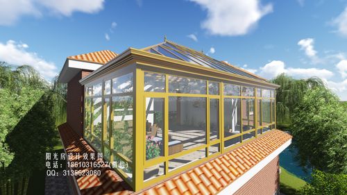 别墅阳光房设计效果图